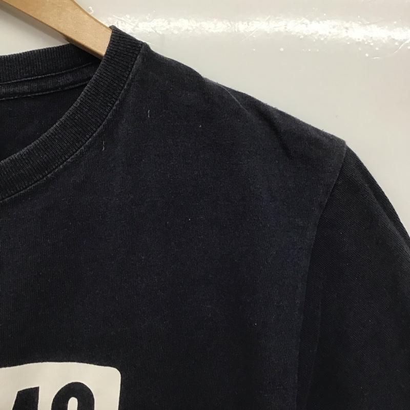 チャムス CHUMS Tシャツ 半袖 半袖カットソー プリントTシャツ クルーネックカットソー L プリント X ロゴ、文字 紺 / ネイビー /  メンズ USED 古着 中古 10148127