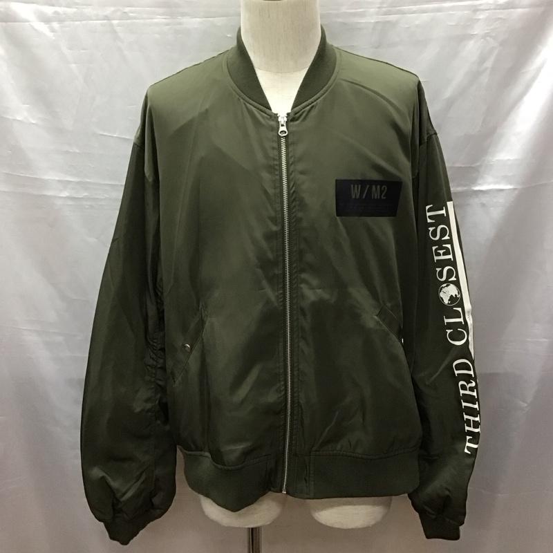 ブラウニーウ゛ィンテージ BROWNY VINTAGE ジャケット、上着 ジャンパー、ブルゾン BV19SP03-M008 グラフィックBOXロゴMA-1 L ロゴ、文字 カーキ / カーキ /  メンズ USED 古着 中古 10116833