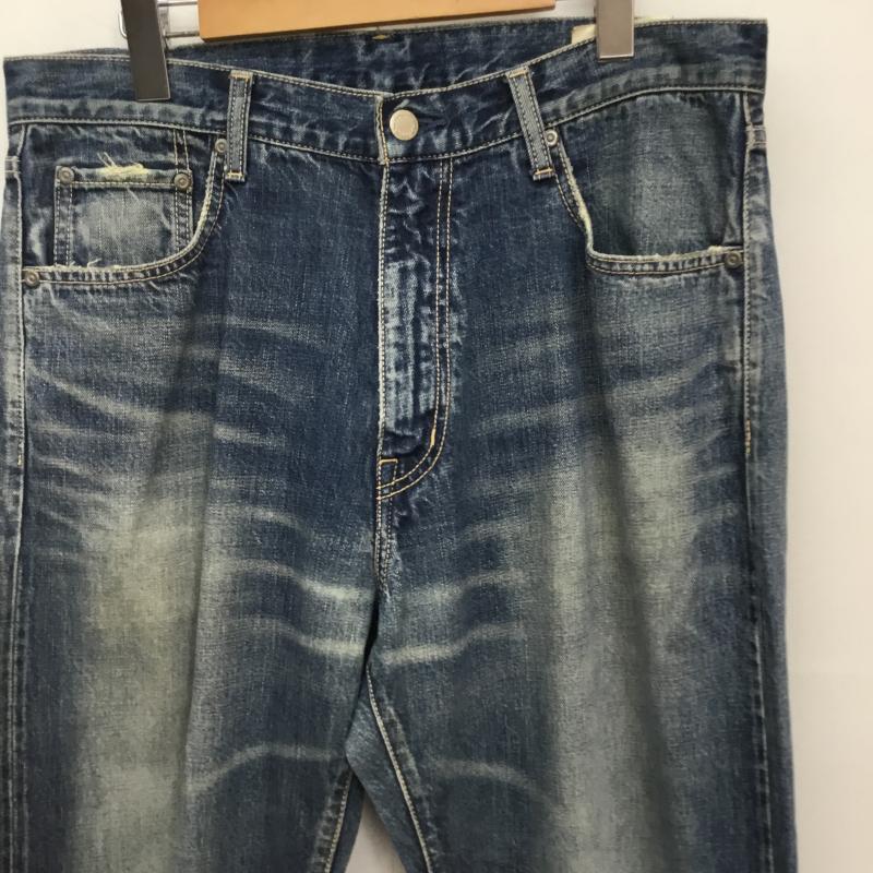 コムデギャルソンオム COMME des GARCONS HOMME パンツ デニム、ジーンズ L 無地 青 / ブルー /  メンズ USED 古着 中古 10137541