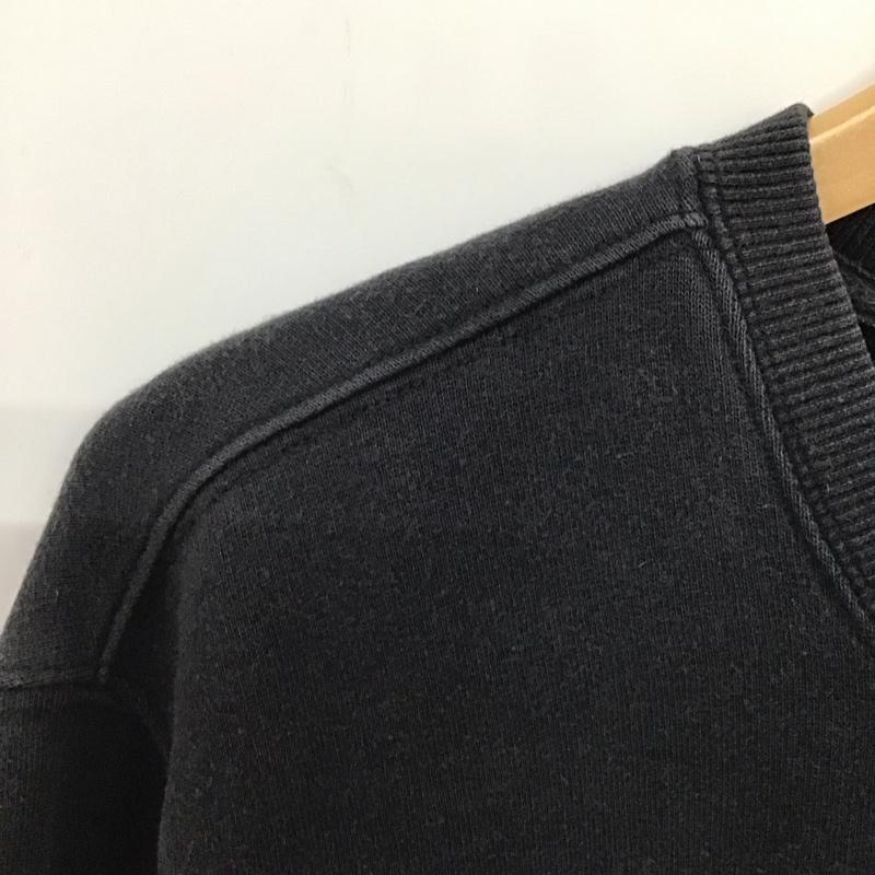 バンズ VANS トレーナー 長袖 長袖トレーナー スウェット クルーネック プルオーバー S ロゴ、文字 紺 / ネイビー /  メンズ USED 古着 中古 10140549
