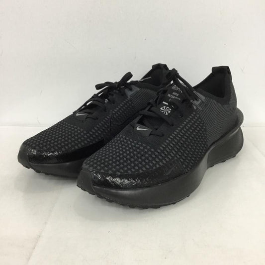 ナイキ NIKE スニーカー スニーカー FQ7769-001 ランニングシューズ Interact Run 28cm 28.0cm ロゴ、文字 黒 / ブラック /  メンズ USED 古着 中古 10149999