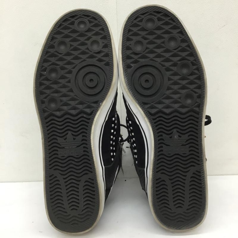 アディダス adidas スニーカー スニーカー 102025466 adidas Originals for VANQUISH HARDLAND 26.5cm ロゴ、文字 黒 / ブラック / X 銀 / シルバー /  メンズ USED 古着 中古 10124093