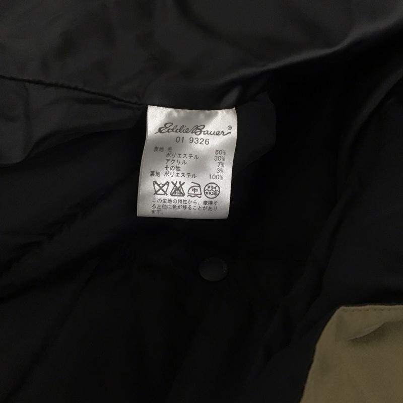 エディーバウアー Eddie Bauer ジャケット、上着 ジャケット、ブレザー ジップアップジャケット ジャンパー ジャケット カジュアルジャケット アウター M 無地 黒 / ブラック / X 灰 / グレー /  メンズ USED 古着 中古 10113602
