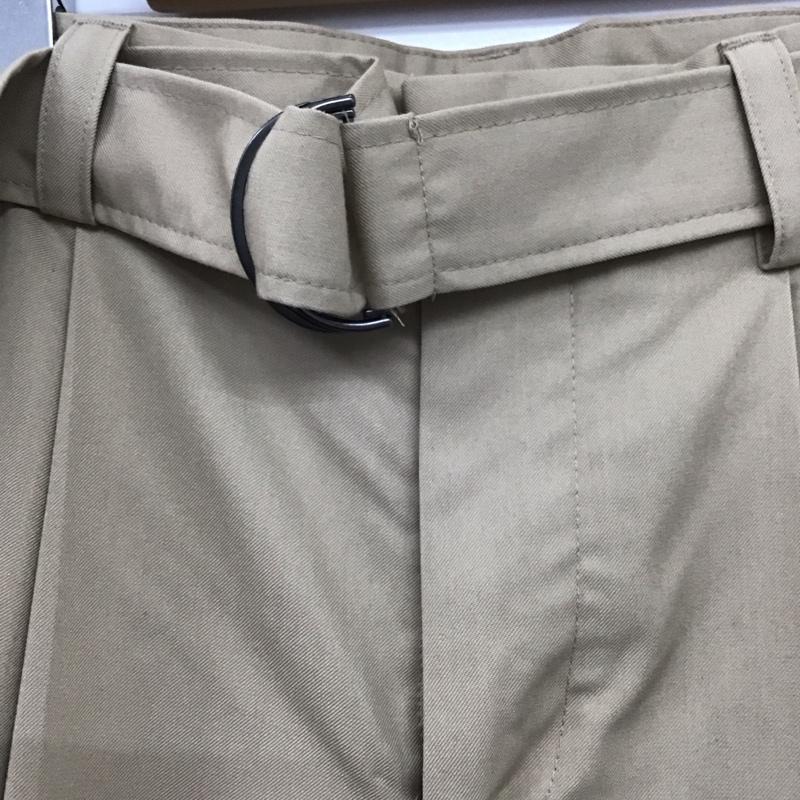 ザラ ZARA パンツ スラックス スラックスパンツ ワイドパンツ カジュアルパンツ 36 無地 ベージュ / ベージュ /  メンズ USED 古着 中古 10148541