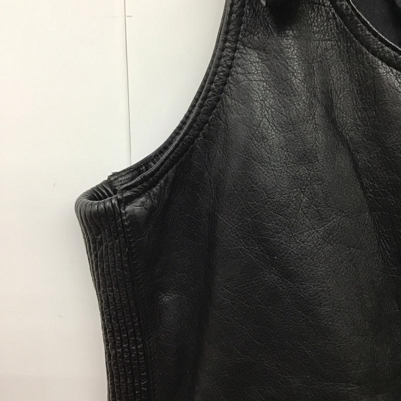 古着 USED サロペット・オーバーオール サロペット、オーバーオール Vetter レザー 40 無地 黒 / ブラック /  メンズ USED 古着 中古 10147171