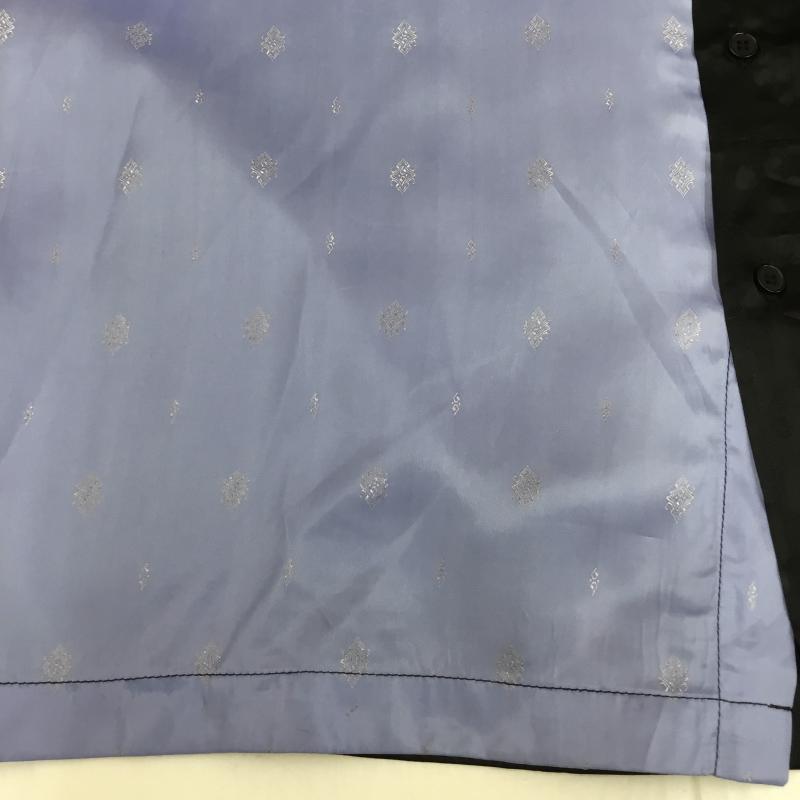 ユーズドクロージング used clothes シャツ、ブラウス 半袖 XXL 総柄 黒 / ブラック / X 青 / ブルー /  メンズ USED 古着 中古 10129000