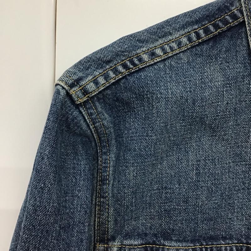 リーバイス Levi s ジャケット、上着 ジャケット、ブレザー デニムジャケット Gジャン 38 無地 インディゴ / インディゴ /  メンズ USED 古着 中古 10131930
