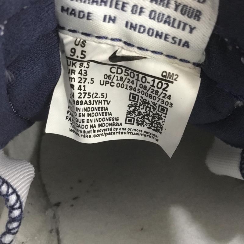 ナイキ NIKE スニーカー スニーカー CD5010-102 SB ヘリテージ バルク 27.5cm 27.5cm ロゴ、文字 紺 / ネイビー / X アイボリー / アイボリー /  メンズ USED 古着 中古 10140598