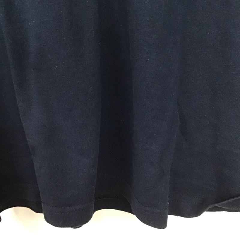 バンズ VANS Tシャツ 半袖 半袖カットソー プリントTシャツ クルーネックカットソー ロゴ、文字 紺 / ネイビー /  メンズ USED 古着 中古 10140144