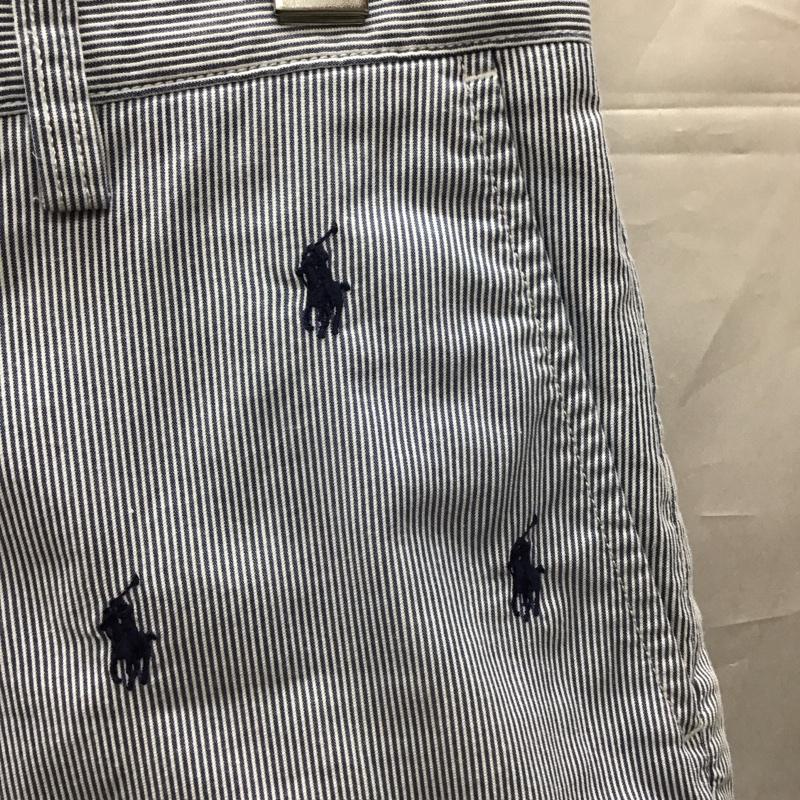 ラルフローレン RALPHLAUREN パンツ ショートパンツ ショートパンツ ハーフパンツ カジュアルパンツ 32インチ ストライプ 青 / ブルー /  メンズ USED 古着 中古 10117515