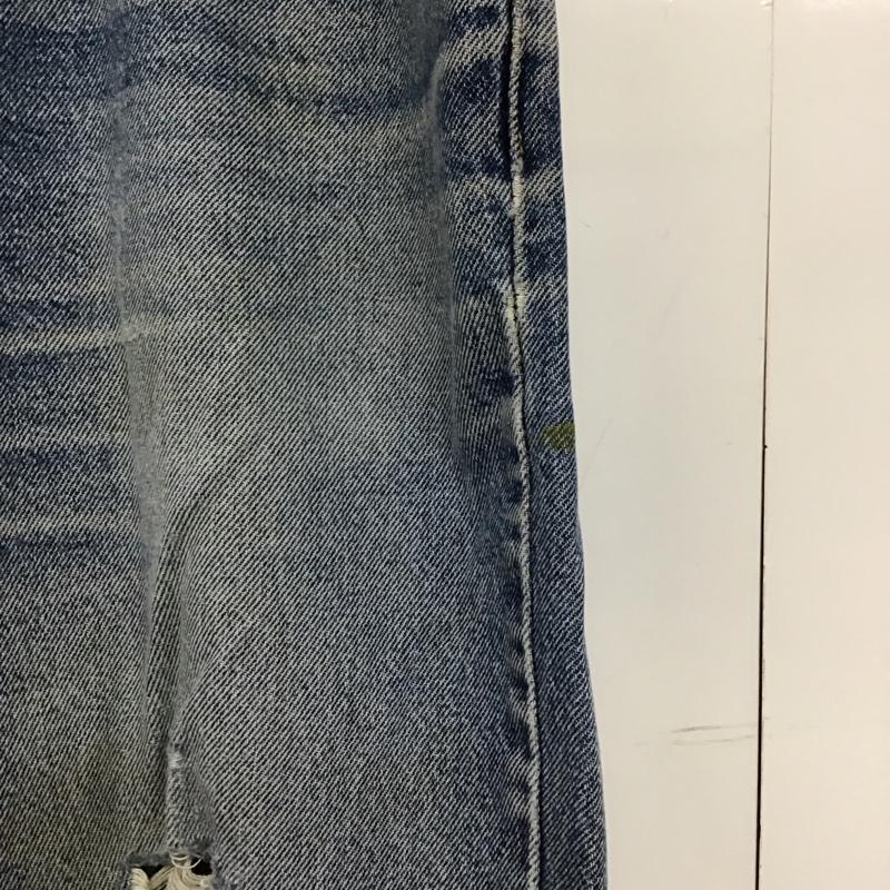 リーバイストラウスアンドコー Levi Strauss & co. パンツ デニム、ジーンズ デニムパンツ ワイドパンツ カジュアルパンツ 554工場 40 無地 インディゴ / インディゴ /  メンズ USED 古着 中古 10149581