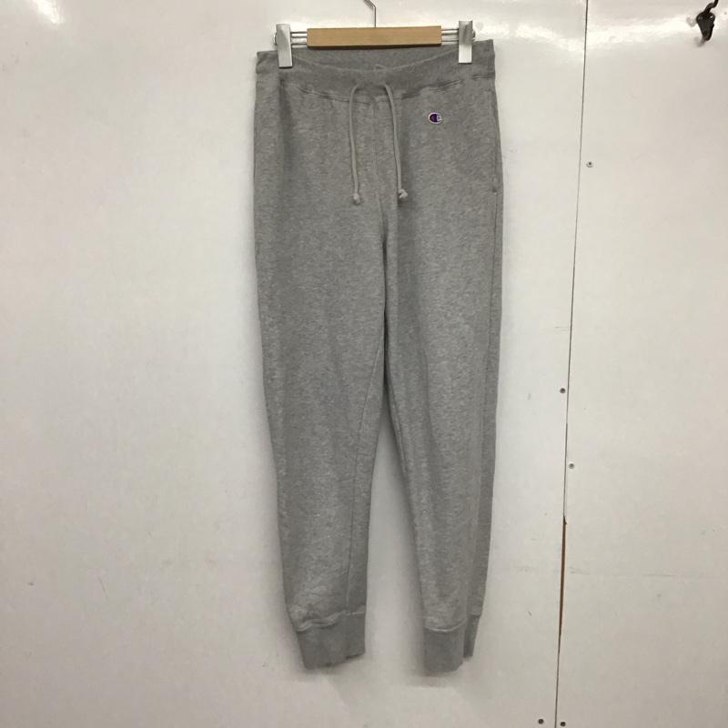 チャンピオン Champion パンツ ワークパンツ、ペインターパンツ c3-y223 SWEATPANTS ワイドパンツ S ロゴ、文字 灰 / グレー /  メンズ USED 古着 中古 10146230