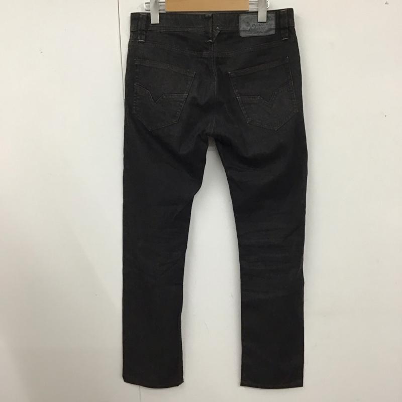 ディーゼル DIESEL パンツ デニム、ジーンズ W28 L32 ストレッチ 28インチ 無地 黒 / ブラック /  メンズ USED 古着 中古 10121324