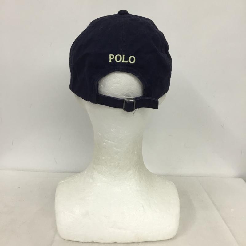 ポロラルフローレン POLO RALPH LAUREN 帽子 キャップ キッズ コットン ワンポイント 紺 / ネイビー /  ボーイズ USED 古着 中古 10137913