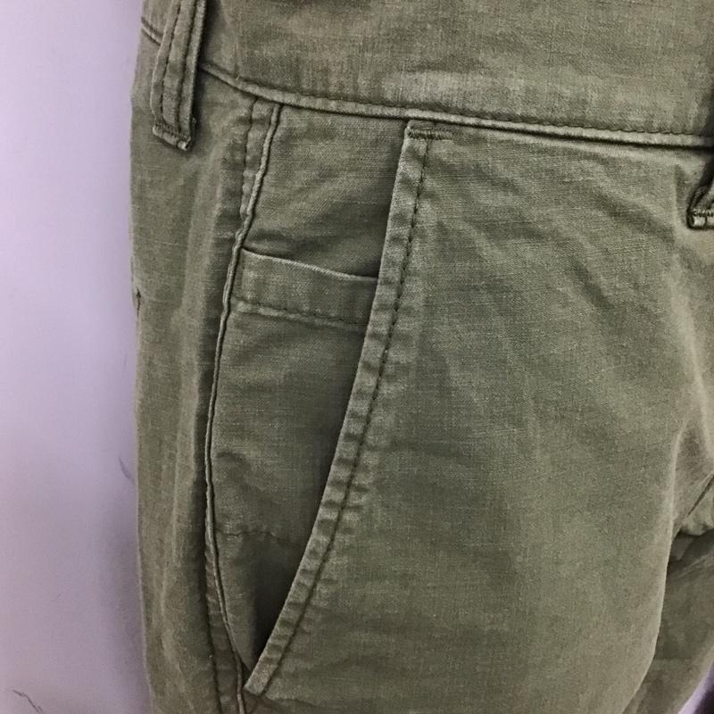 クオドロ quadro パンツ ショートパンツ ハーフパンツ ミリタリーパンツ ショートパンツ カジュアルパンツ 2 無地 カーキ / カーキ /  メンズ USED 古着 中古 10105604