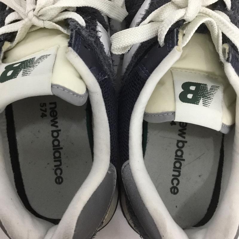 ニューバランス New Balance スニーカー スニーカー U574RH2 27.5cm 27.5cm ロゴ、文字 紺 / ネイビー /  メンズ USED 古着 中古 10134815