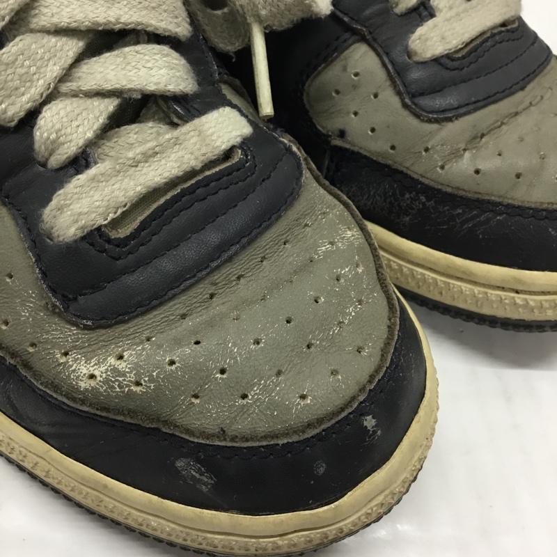 ナイキ NIKE スニーカー スニーカー 307147 041 TERMINATOR HIGH 2003年 復刻 27cm 27.0cm ロゴ、文字 灰 / グレー / X 紺 / ネイビー /  メンズ USED 古着 中古 10109382
