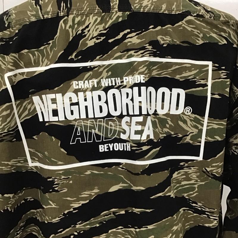 ネイバーフッド NEIGHBORHOOD シャツ、ブラウス 長袖 長袖シャツ カラーシャツ ポケットシャツ 長袖カットソー 総柄シャツ L 総柄 マルチカラー / マルチカラー /  メンズ USED 古着 中古 10124700