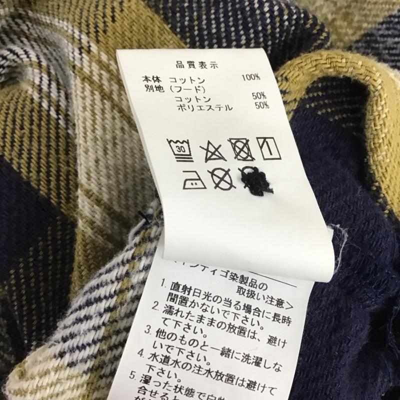 ディセンダント DESCENDANT パーカー 長袖 長袖シャツパーカー チェックシャツ 長袖カットソー 1 チェック マルチカラー / マルチカラー /  メンズ USED 古着 中古 10120379