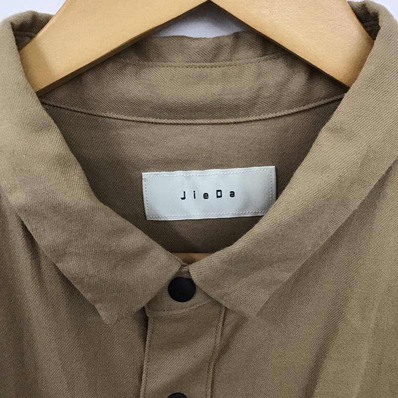 ジエダ Jieda シャツ、ブラウス 長袖 jie-17w-sh05 長袖シャツ 無地シャツ カラーシャツ 2 無地 ベージュ / ベージュ /  メンズ USED 古着 中古 10128776