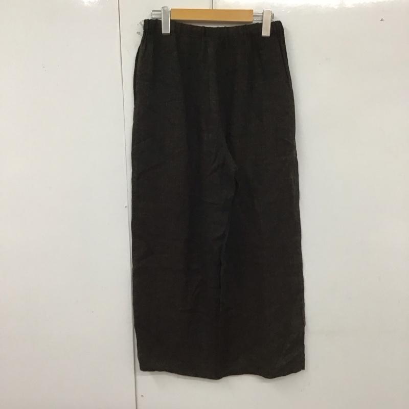 イッセイミヤケ ISSEY MIYAKE ボトムス ボトムス 無地 茶 / ブラウン /  レディース USED 古着 中古 10129702