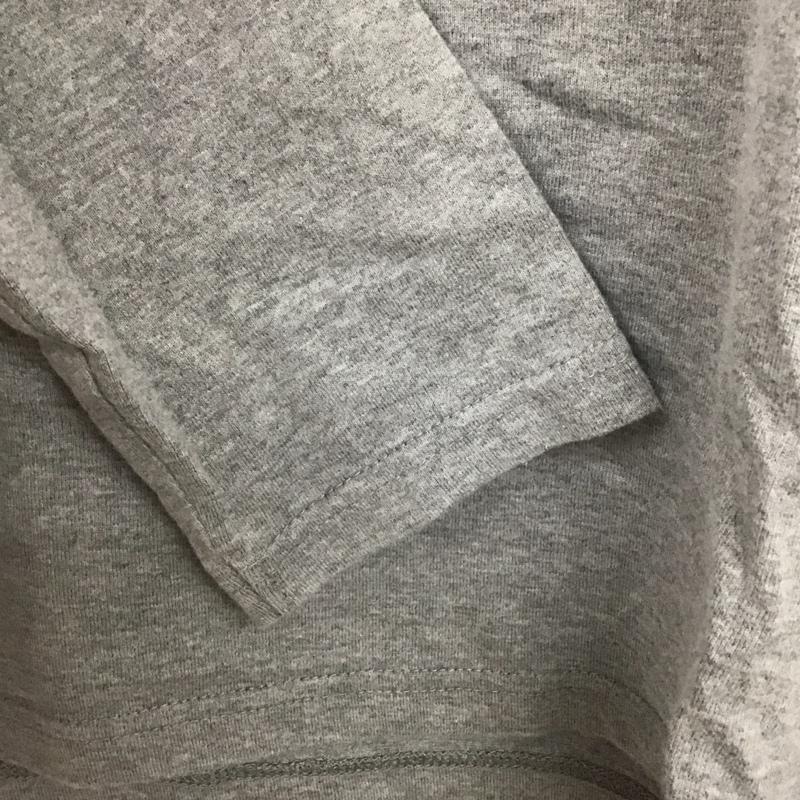 ピンクハウス PINK HOUSE Tシャツ 長袖 M 無地 X ロゴ、文字 灰 / グレー /  レディース USED 古着 中古 10143379
