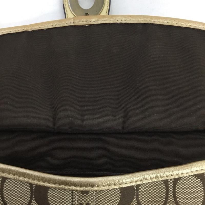 コーチ COACH ショルダーバッグ ショルダーバッグ F10567 シグネチャー 総柄 ベージュ / ベージュ /  レディース USED 古着 中古 10147726