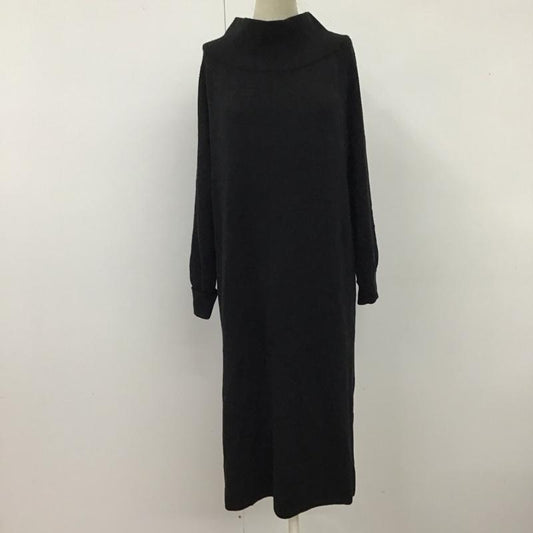 ジーナシス JEANASIS ワンピース ロングスカート FREE 無地 黒 / ブラック /  レディース USED 古着 中古 10120280
