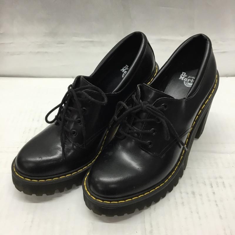 ドクターマーチン Dr.Martens 革靴 革靴 AW006 SALOME ヒール UK5 US：7 無地 黒 / ブラック /  レディース USED 古着 中古 10106871
