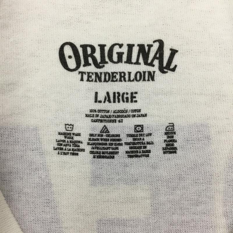 テンダーロイン TENDERLOIN Tシャツ 半袖 半袖カットソー プリントTシャツ クルーネックカットソー L プリント マルチカラー / マルチカラー /  メンズ USED 古着 中古 10114881