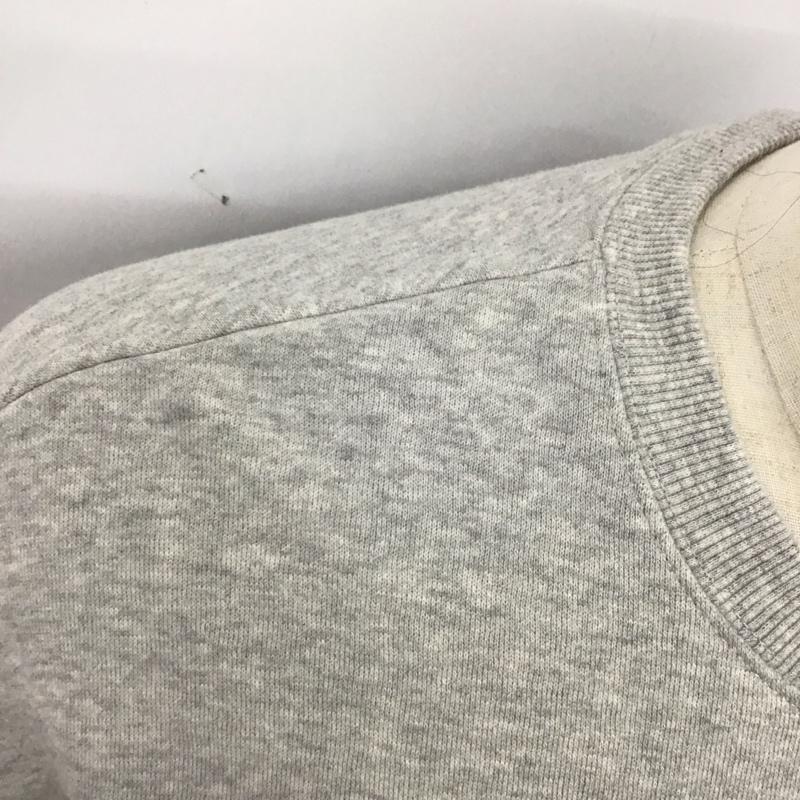 トイ マシーン TOY MACHINE トレーナー 長袖 長袖トレーナー スウェット クルーネック リブスウェットカットソー M ロゴ、文字 灰 / グレー /  メンズ USED 古着 中古 10124269