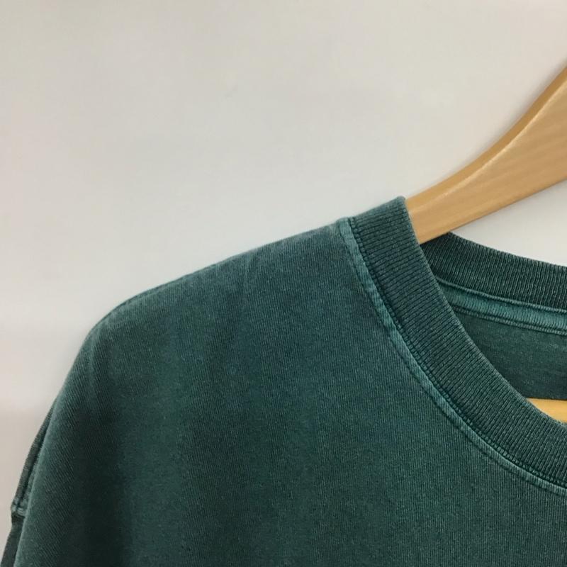 カーハート Carhartt Tシャツ 半袖 半袖カットソー プリントTシャツ クルーネックカットソー XL ロゴ、文字 緑 / グリーン /  メンズ USED 古着 中古 10143243