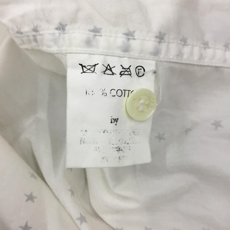 アベイシングエイプ A BATHING APE シャツ、ブラウス 半袖 S 星 白 / ホワイト /  メンズ USED 古着 中古 10113425