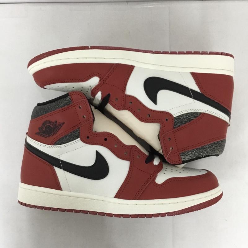 ナイキ NIKE スニーカー スニーカー DZ5485-612 AIR JORDAN 1 RETRO HIGH OG 27cm 箱有 27.0cm ロゴ、文字 赤 / レッド / X 白 / ホワイト / X 黒 / ブラック /  メンズ USED 古着 中古 10134763