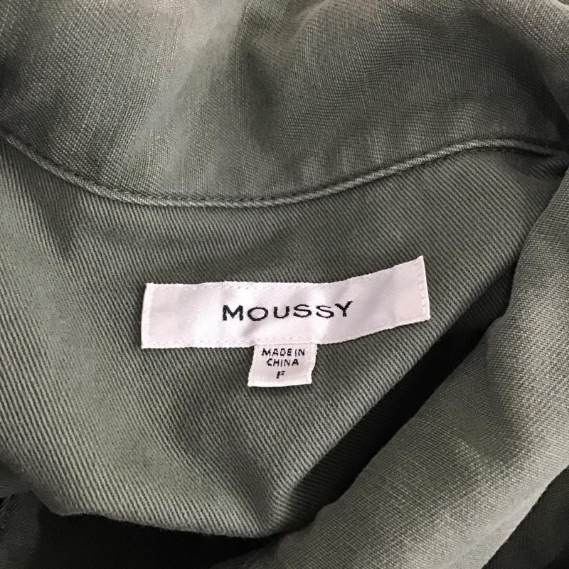 マウジー MOUSSY シャツ、ブラウス 長袖 010BSA30-3020 ワイドスリーブミリタリーシャツ ミリタリージャケット FREE 無地 カーキ / カーキ /  レディース USED 古着 中古 10121660