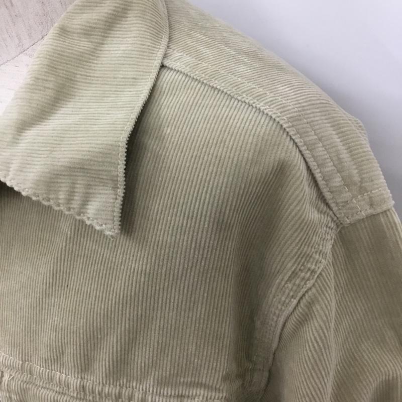 リーバイス Levi s ジャケット、上着 ジャケット、ブレザー コーデュロイジャケット ポケットジャケット カジュアルジャケット カラージャケット 44 無地 ベージュ / ベージュ /  メンズ USED 古着 中古 10109498