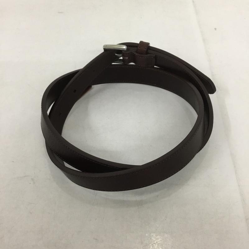 コーチ COACH ベルト・バックル ベルト COWHIDEレザー 無地 茶 / ブラウン /  レディース USED 古着 中古 10131698