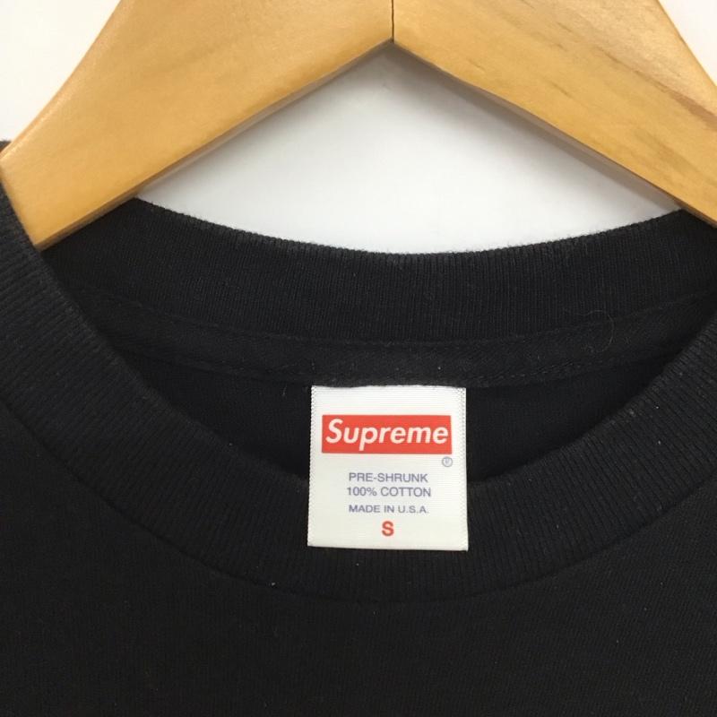 シュプリーム Supreme Tシャツ 半袖 2021SS WheatiesTee プリントTシャツ S ロゴ、文字 黒 / ブラック /  メンズ USED 古着 中古 10146433