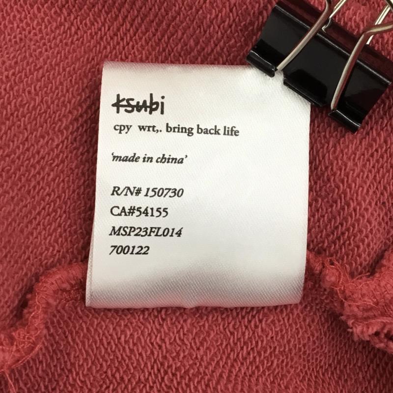 スビ KSUBI パーカー 長袖 KSUBI パーカー　MSP23FL014 L ロゴ、文字 マゼンタ / マゼンタ /  メンズ USED 古着 中古 10122368