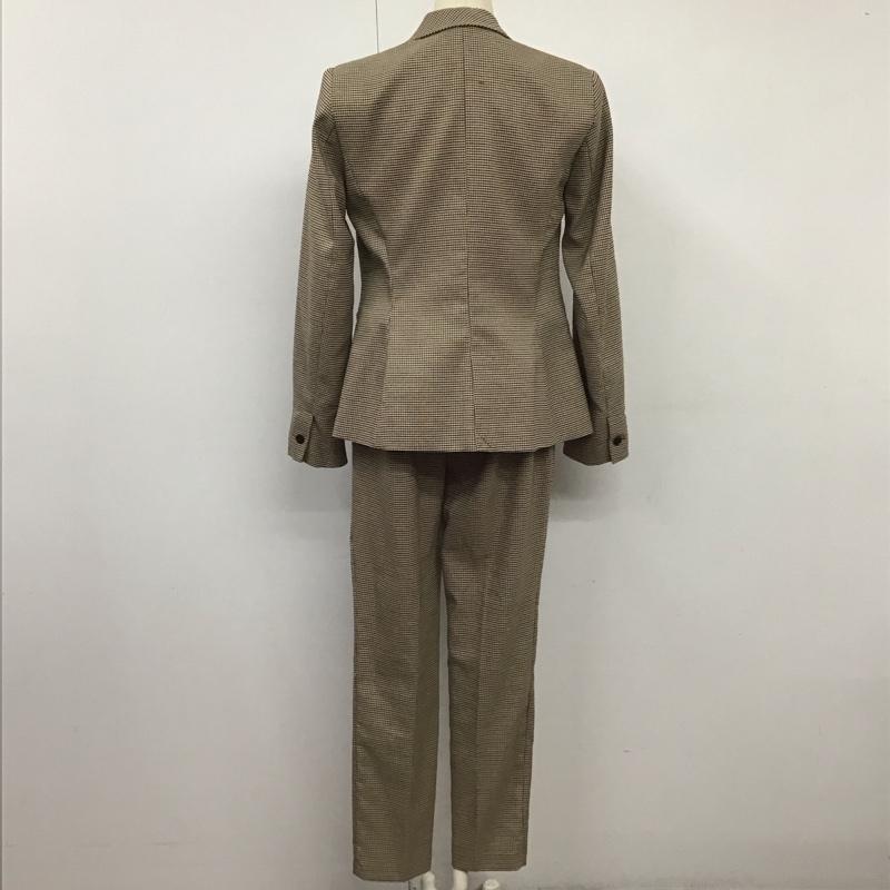 ザラ ZARA セットアップ セットアップ 9929 328 704 ブレザー ジャケット テーパードパンツ 千鳥格子 黒 / ブラック / X 茶 / ブラウン / X ベージュ / ベージュ /  レディース USED 古着 中古 10133317