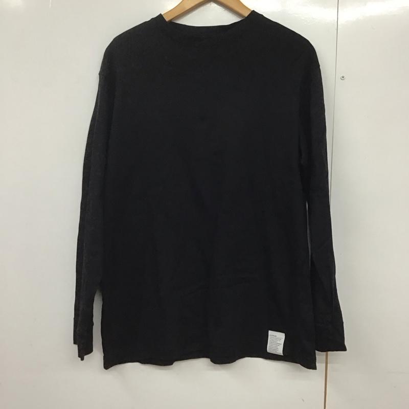 シテラ CITERA Tシャツ 長袖 XL 無地 黒 / ブラック /  メンズ USED 古着 中古 10143358