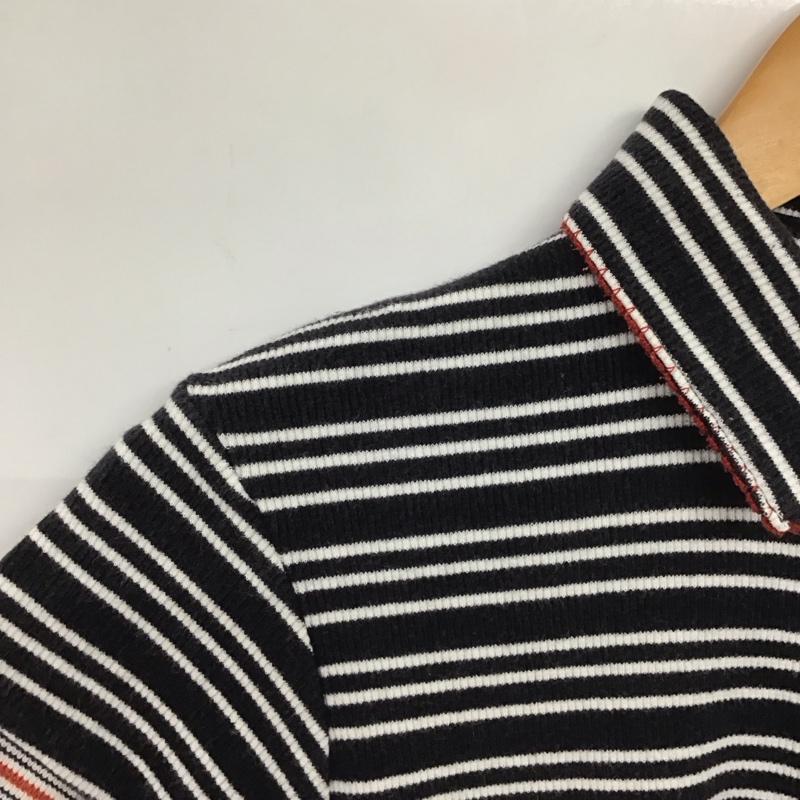 ラルフローレン RALPHLAUREN ポロシャツ 半袖 L ボーダー柄 マルチカラー / マルチカラー /  レディース USED 古着 中古 10140350