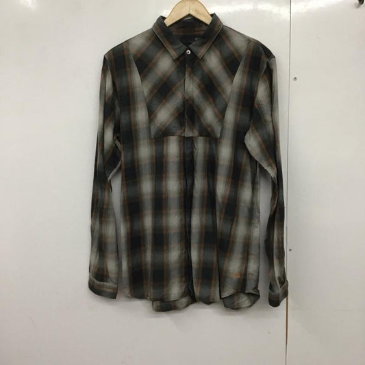 ユニクロ UNIQLO シャツ、ブラウス 長袖 332-072012 アンダーカバー コラボチェックシャツ L チェック マルチカラー / マルチカラー /  メンズ USED 古着 中古 10141106