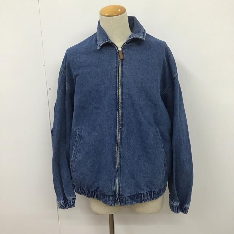 フリークスストア FREAK S STORE ジャケット、上着 ジャケット、ブレザー 23aw-016jk デニムジャケット ジップアップジャケット カラージャケット L 無地 インディゴ / インディゴ /  メンズ USED 古着 中古 10106715