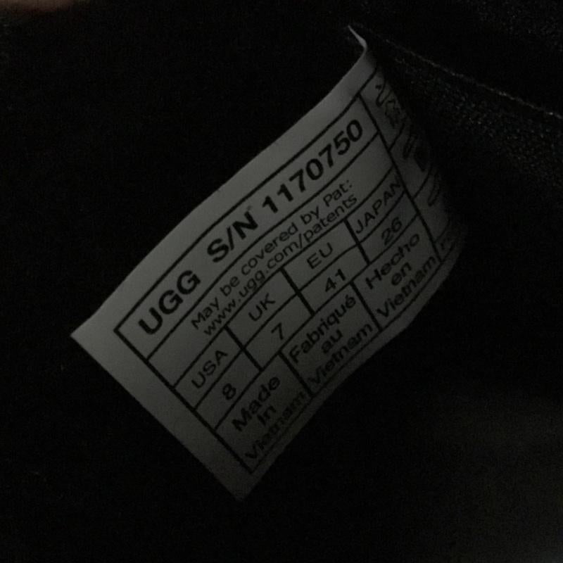 アグ UGG スニーカー スニーカー 1170750 Lowmel 26cm 26.0cm ロゴ、文字 黒 / ブラック /  メンズ USED 古着 中古 10142717