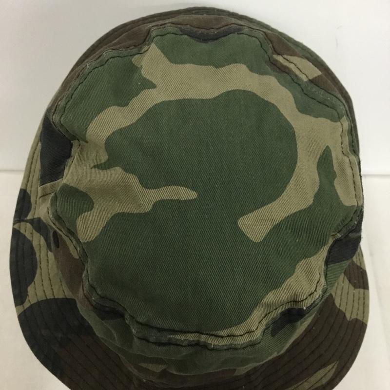 ニューエラ NEW ERA 帽子 ハット バケットハット 迷彩 カモ柄 ロゴ、文字 マルチカラー / マルチカラー /  メンズ USED 古着 中古 10147447