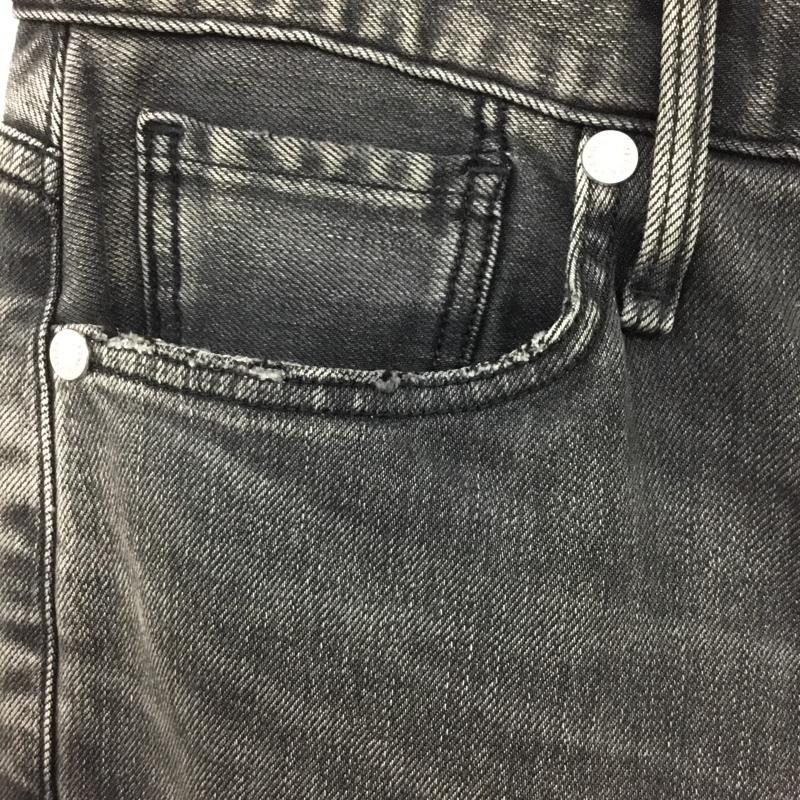 アッパーハイツ upperhights パンツ デニム、ジーンズ 351219 ストレッチ 無地 黒 / ブラック /  レディース USED 古着 中古 10107027