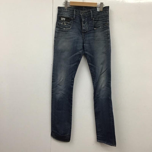 ジースターロゥ G-STAR RAW パンツ デニム、ジーンズ デニムパンツ スリムパンツ カジュアルパンツ ストレッチパンツ 29インチ 無地 インディゴ / インディゴ /  メンズ USED 古着 中古 10132248