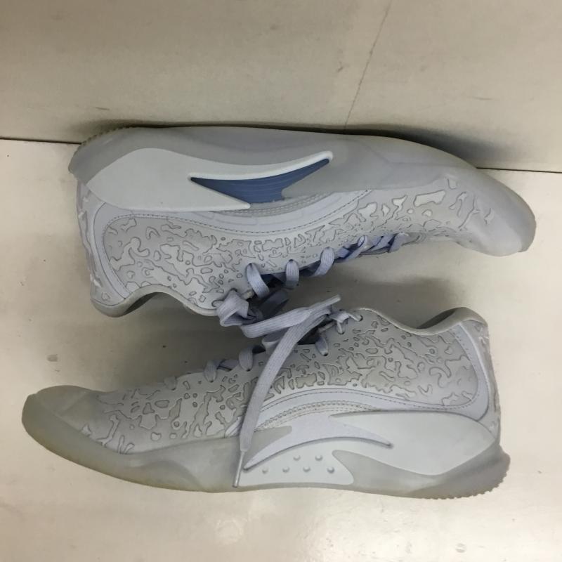 ナイキ NIKE スニーカー スニーカー DR0676-400 Jordan Zion 3 Half Blue/University Blue 27.0cm ロゴ、文字 水色 / ライトブルー /  メンズ USED 古着 中古 10138518