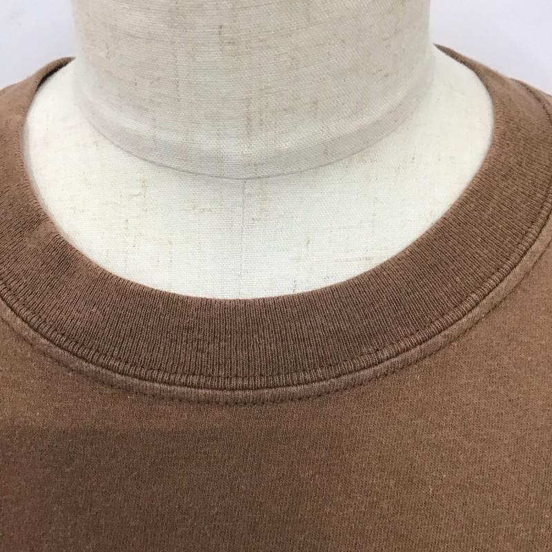 ギルダン GILDAN Tシャツ 半袖 古着 半袖カットソー プリントTシャツ クルーネックカットソー 90s XL プリント 茶 / ブラウン /  メンズ USED 古着 中古 10115947
